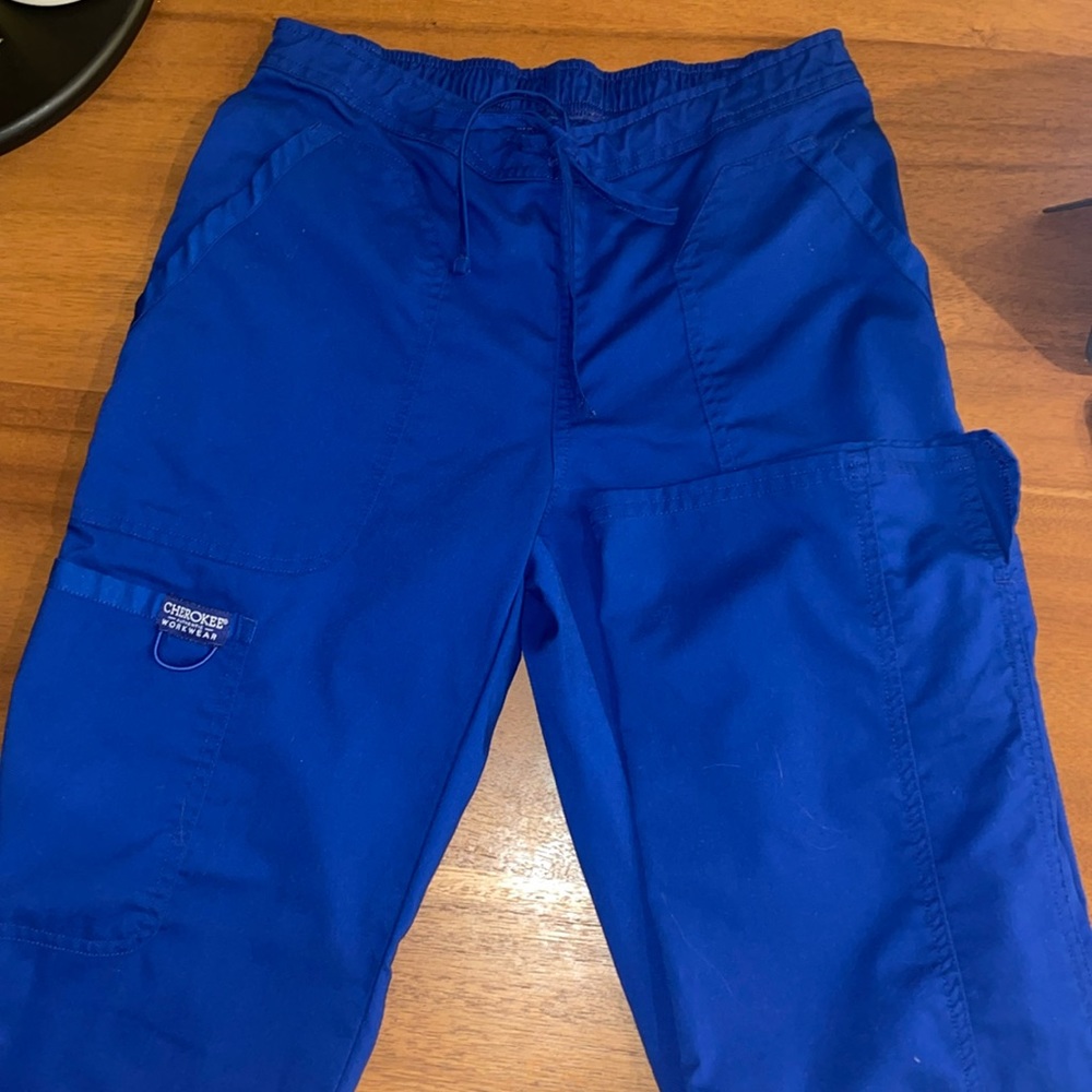 Cherokee Workwear Scrub Pant in Galaxy Blue